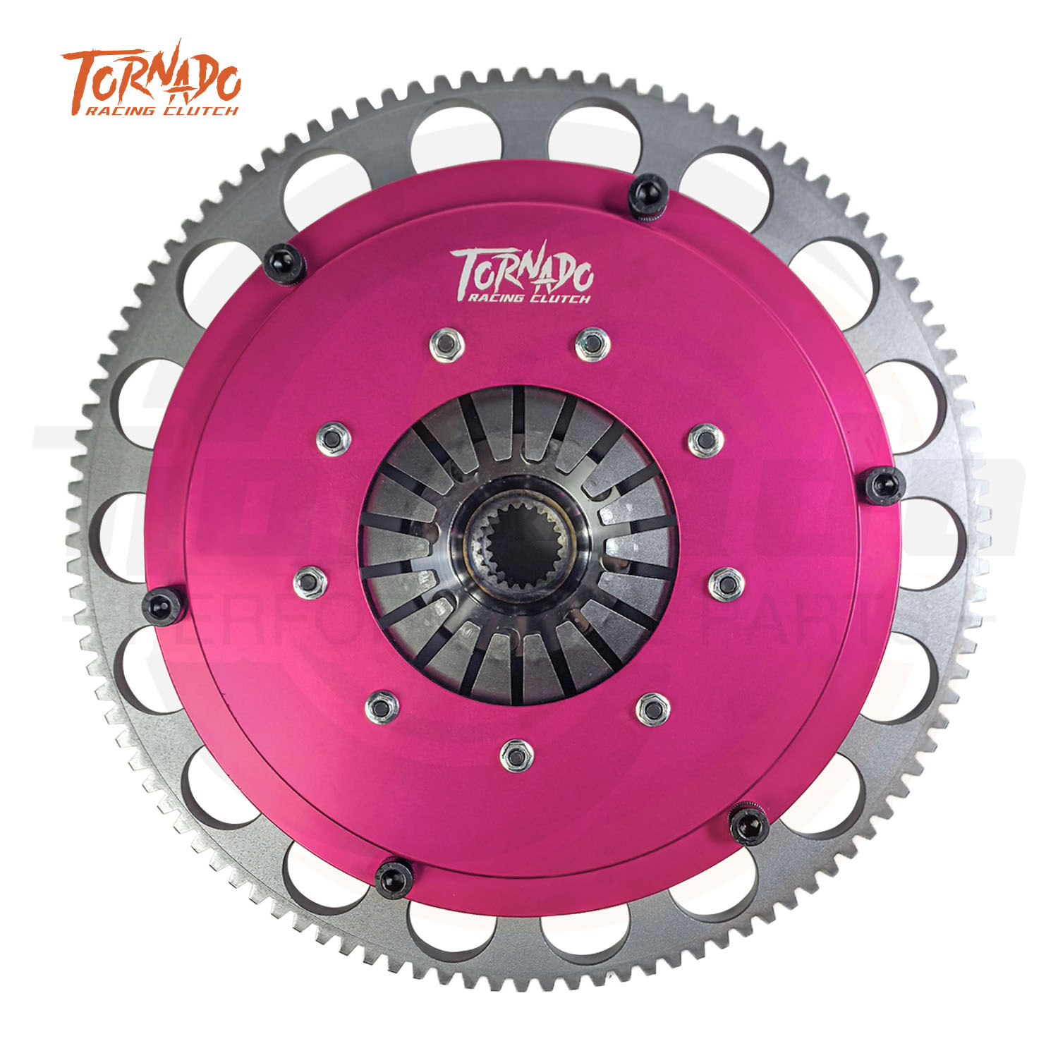 8.5" 215MM Double Plate Racing Clutch Kit AP CP5242-2CRV HonDa CR-V Lightweight Flywheel for Drag Car and Drift Car From Tornado