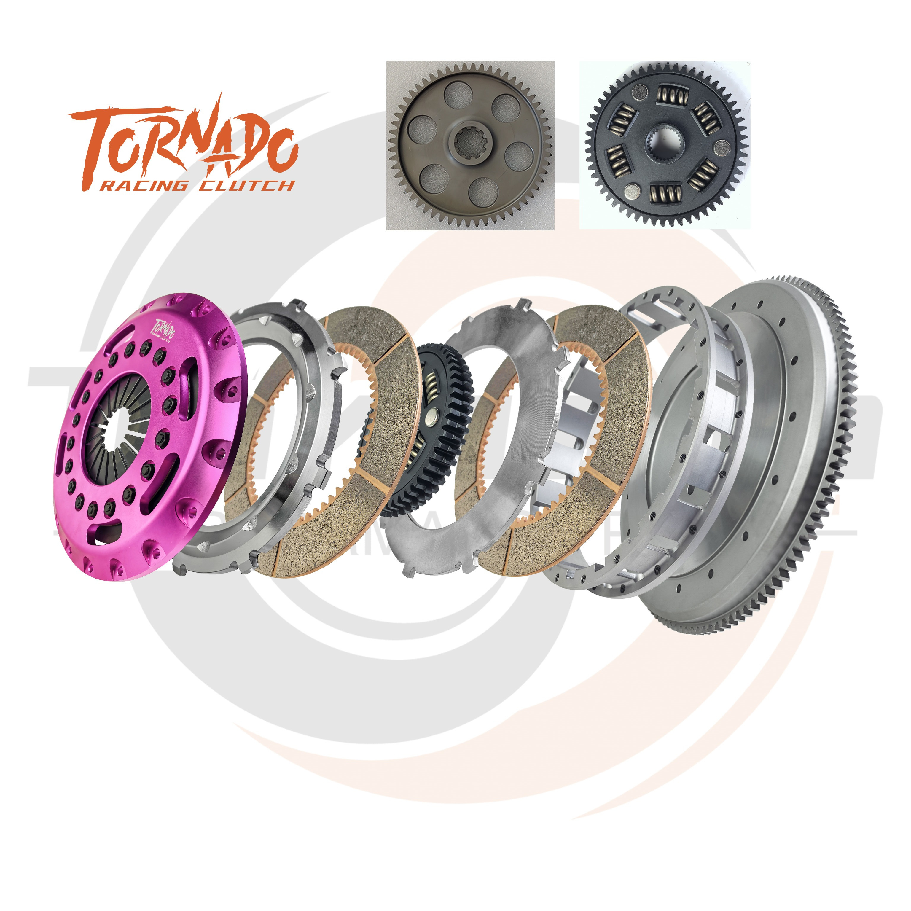 Tornado High Performance Race BMW 215MM 8.5" M50 M52 M54 S54 E34 E36 E39 Z3 E46 Racing Parts Double Disc Race Clutch