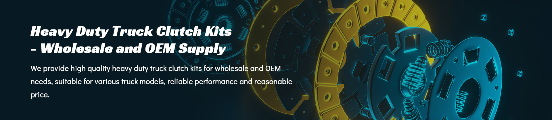 Heavy duty truck clutch 