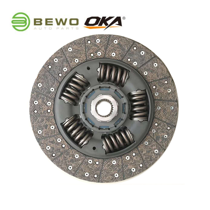 Heavy duty truck clutch plate component for commercial vehicles