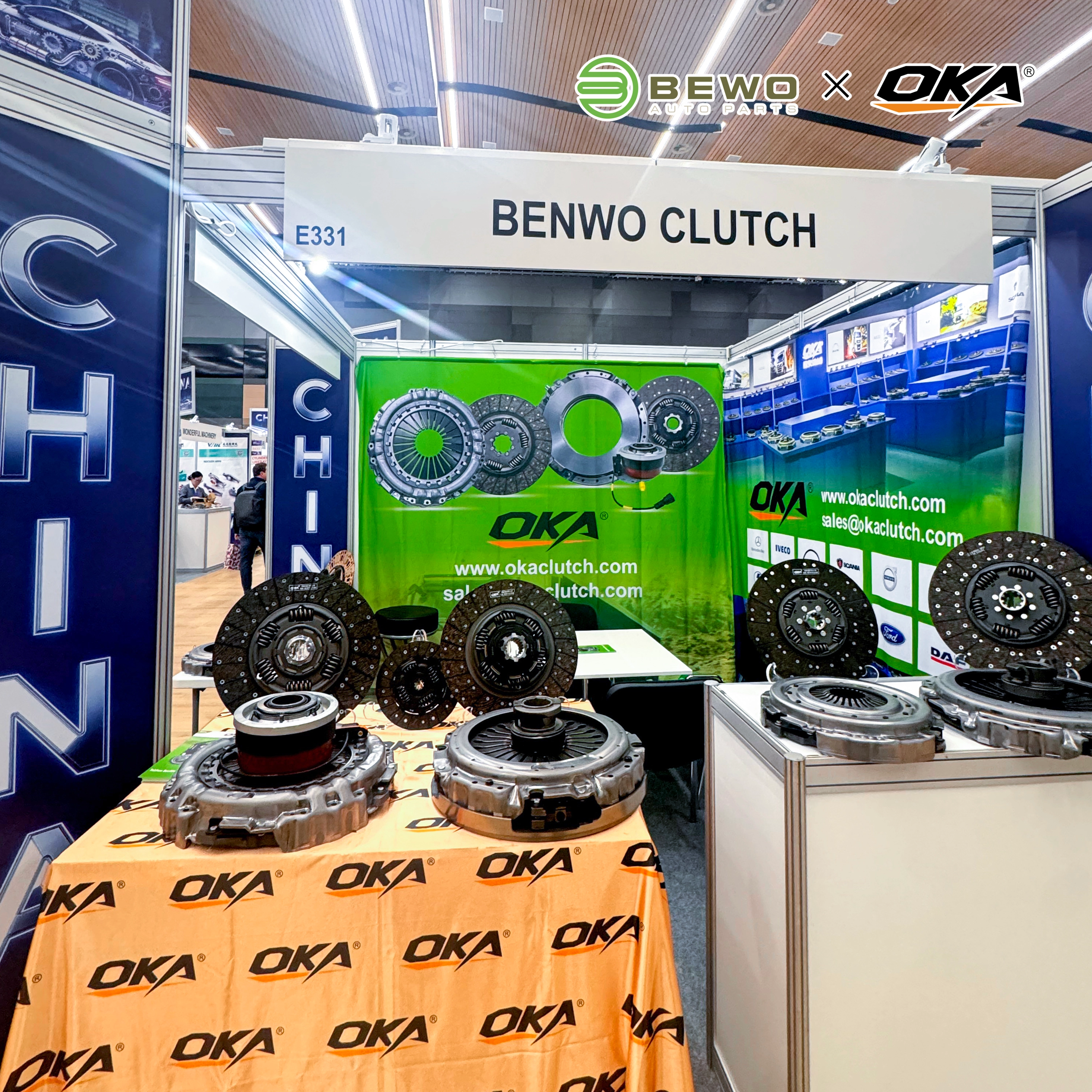 BEWO Clutch at MIMS St. Petersburg, Next Stop Kazan COMTRANS