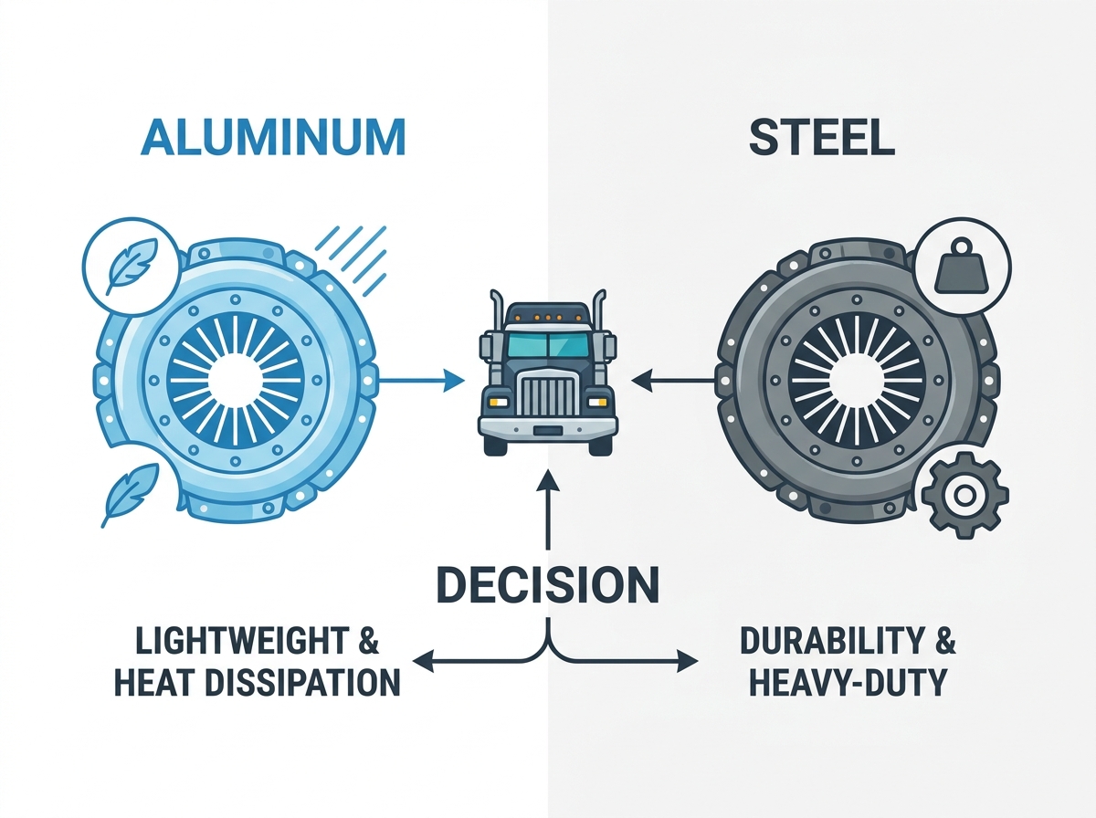 Commercial truck clutch cover comparison